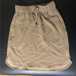 lululemon athletica Beige Mini Skirt